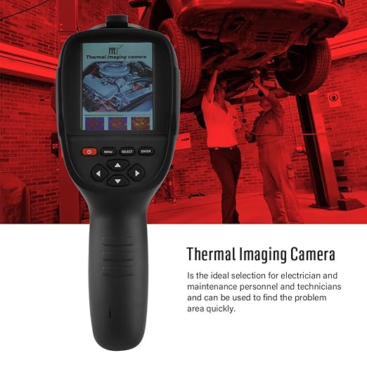 Real Instruments HT-18 Pixels Handheld Thermal Imaging Camera 220 x 160 IR Resolution Infrared Thermal Imager Infrared Thermometer,with soft bag