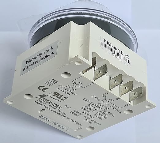 Real Instruments Frontier 5-Pin 30 Amp Heavy-Duty Programmable Timer Switch with High-Power Load Capacity, Automatic ON/OFF Scheduling, Multi-Function Control, Durable Design & Energy-Efficient Operation for Industrial, Commercial & Residential, FTS-5/30
