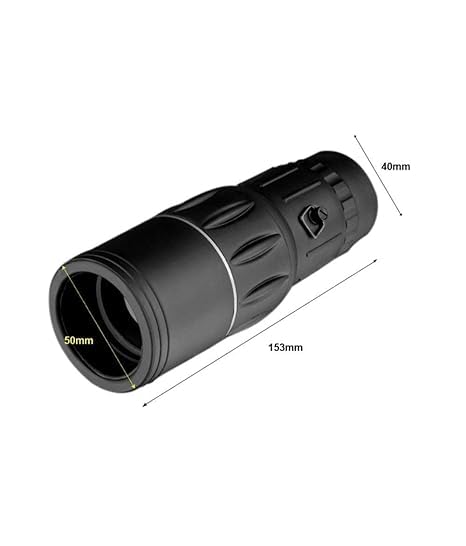 Real Instruments 16x52 Monocular Dual Focus Optics Zoom Telescope for Birds Watching/Wildlife/Hunting/Camping/Hiking/Tourism/Armoring/Live Concert 66M/8000M