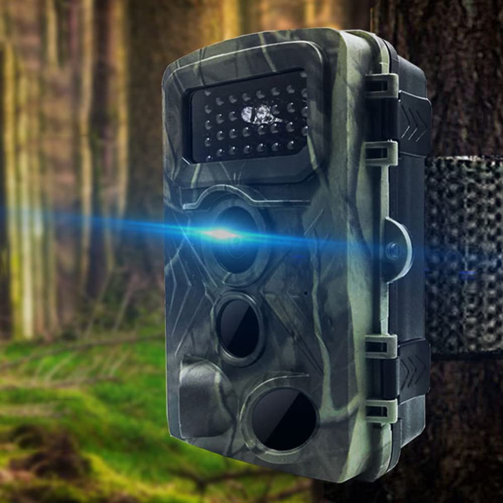 Real Instruments PR3000 36MP 1080P Night P Video Taking Trail Camera Multi-Function Outdoor s Animal Observation House Monitoring Camera IP66 Waterproof with 34 Lights Camera