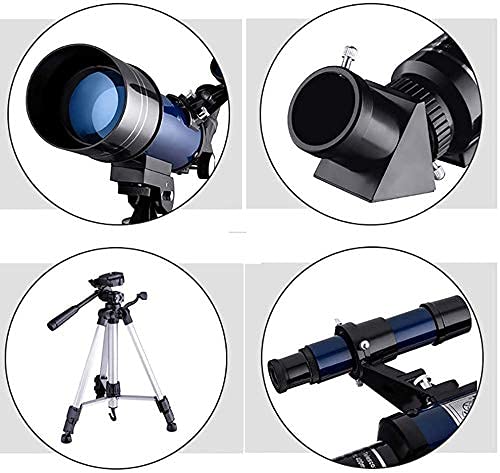 Real Instruments F30070M Telescope For Students High Power Telescope With Adjustable Tripod, F30070