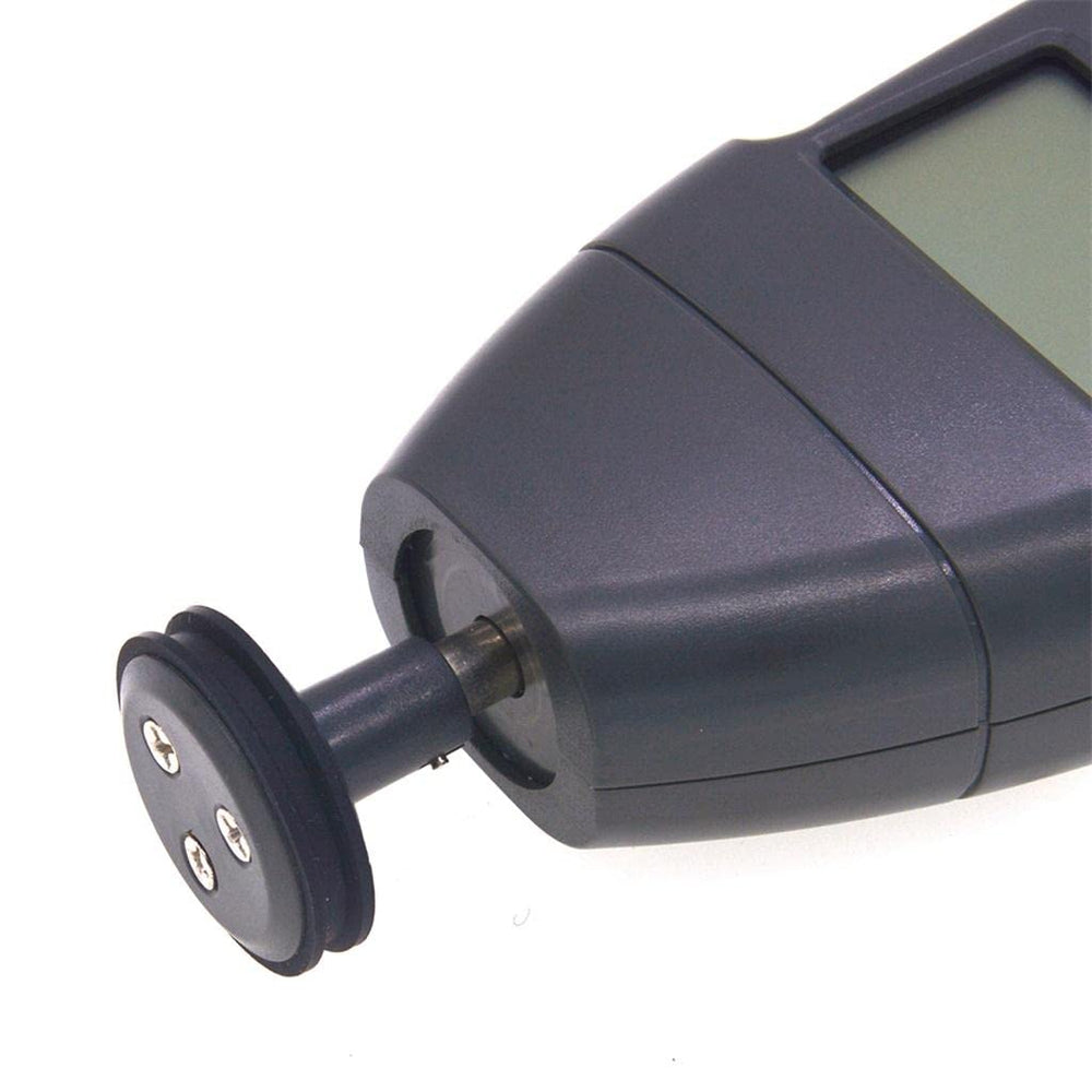 Real Instruments High-Precision Digital Tachometer DT-2235B with Contact & Non-Contact RPM Measurement, Laser Targeting, Max/Min/Average Function, Wide RPM Range of 2-99,999, Large LCD Display with Backlight, Data Hold & Auto Shut-Off, DT-2235B