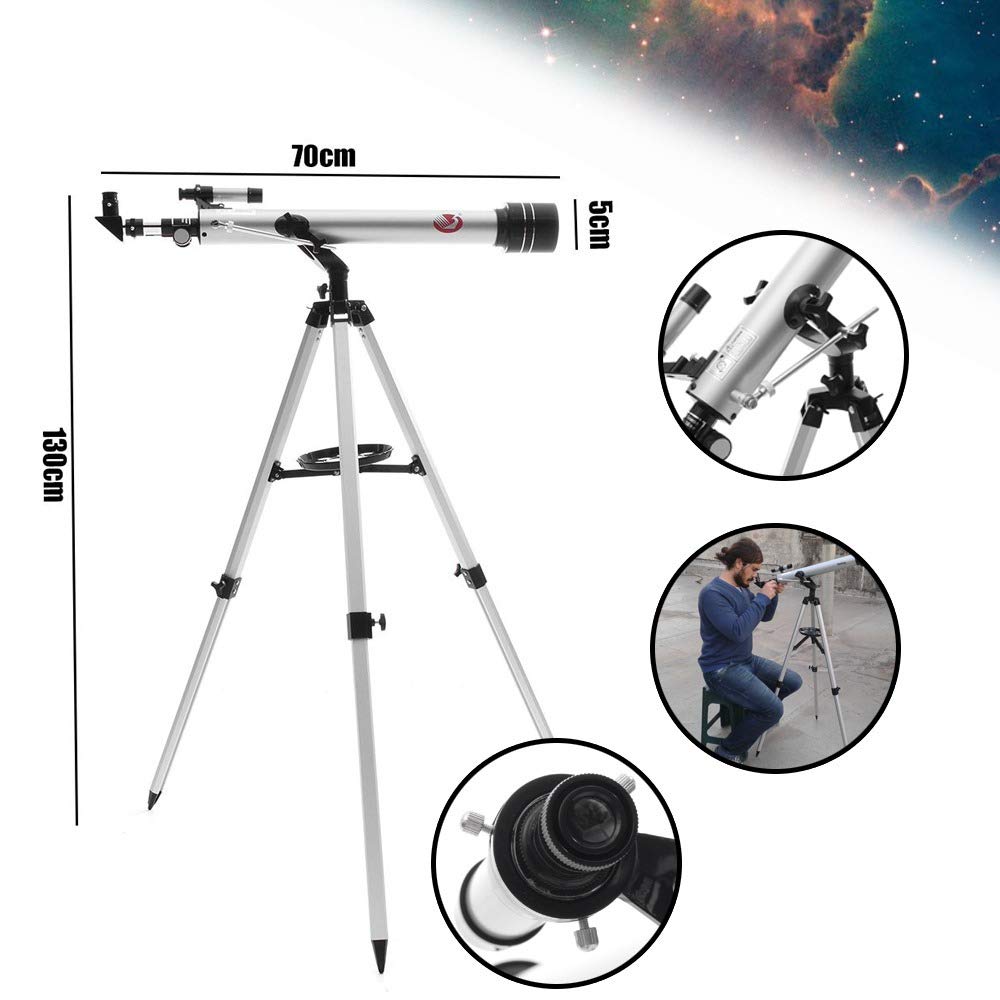 Real Instruments Telescope Star Finder With Tripod HD Zoom Monocular, F70060