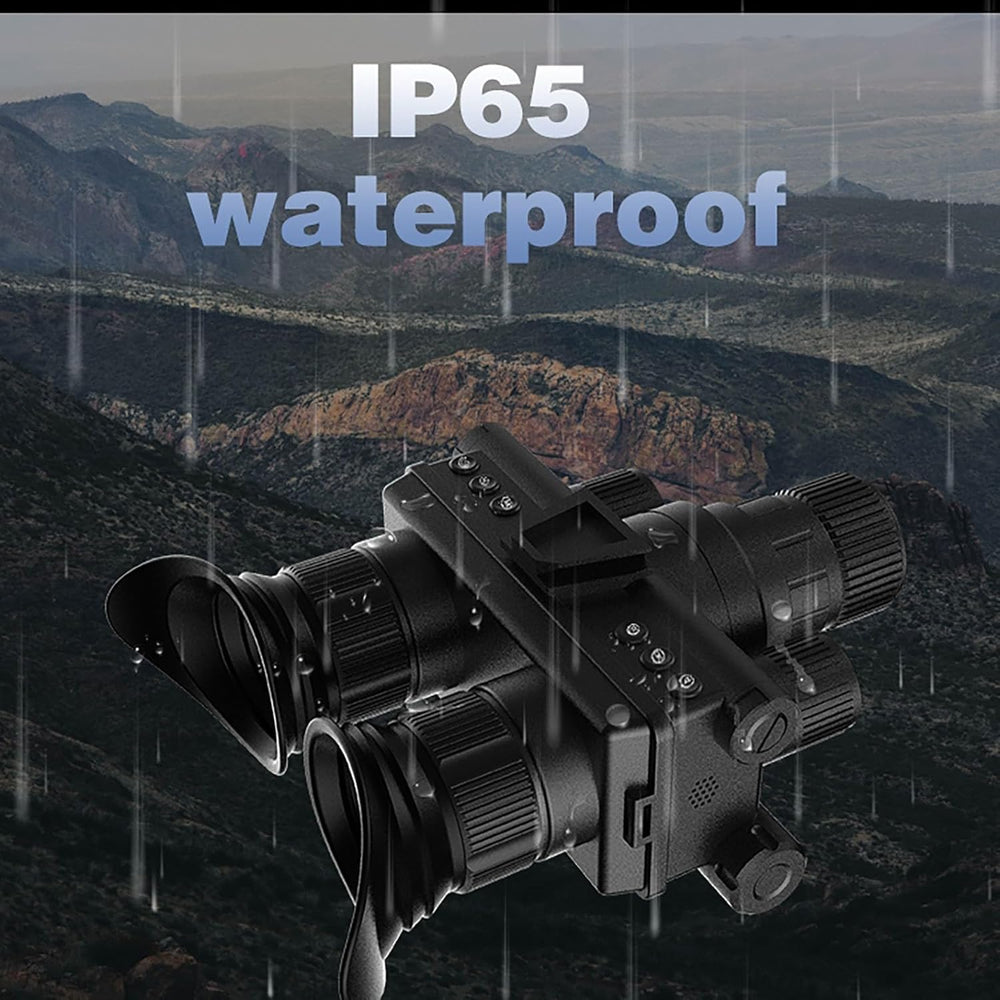 Real Instruments Night Vision Goggles New Round Screen NVZ9157, 32GB TF Card for Photo and Video, Low Light Full Color Outdoor Night Camera Digital Infrared Binocular Night