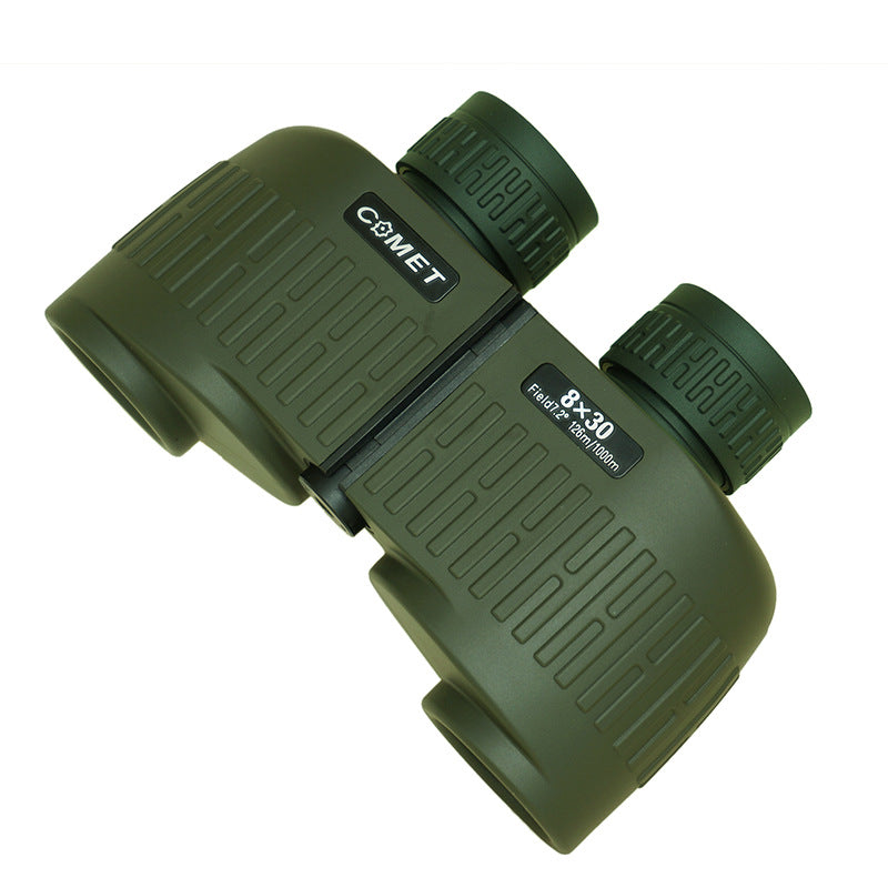 Real Instruments 8x30 Military Binoculars Tactical Army-Grade Optics with Wide Field of View & Grip