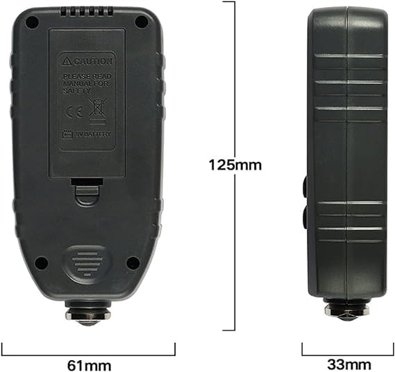 Real Instruments Digital Thickness Gauge Meter, Car Painting Test Gauge for Used Car Buyer, Paint Mil Thickness Gauge Meter Check The Car’s Original Thickness of a Coating (TC-100)