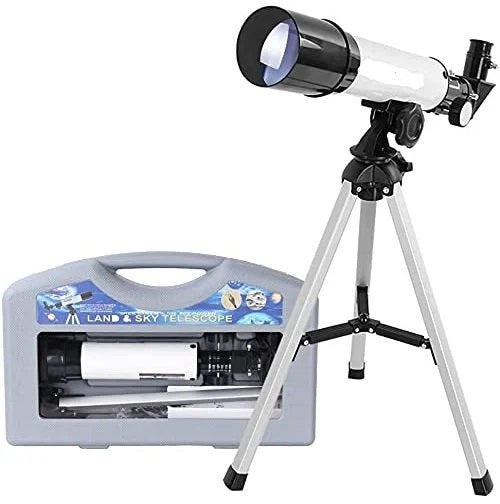 Real Instruments F36050B Kids Astronomical Telescope Professional 90X With Tripod For Kids, F36050B