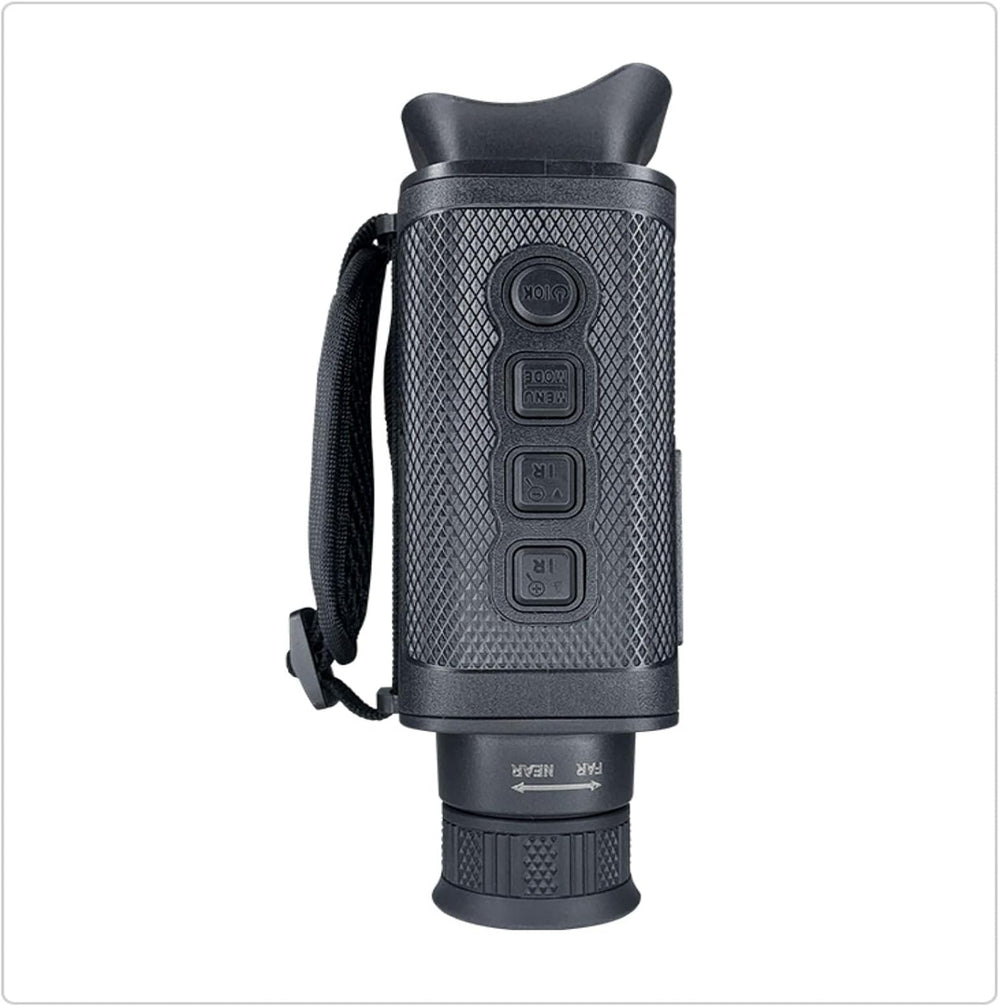 Real Instruments LG64 HD 1080P Infrared Night Vision Monocular Telescope 8X Digital Zoom 300m Viewing 1.54 Inch TFT High Sensitivity Night Goggles for Hunting Camping Wildlife Scenery, LG64