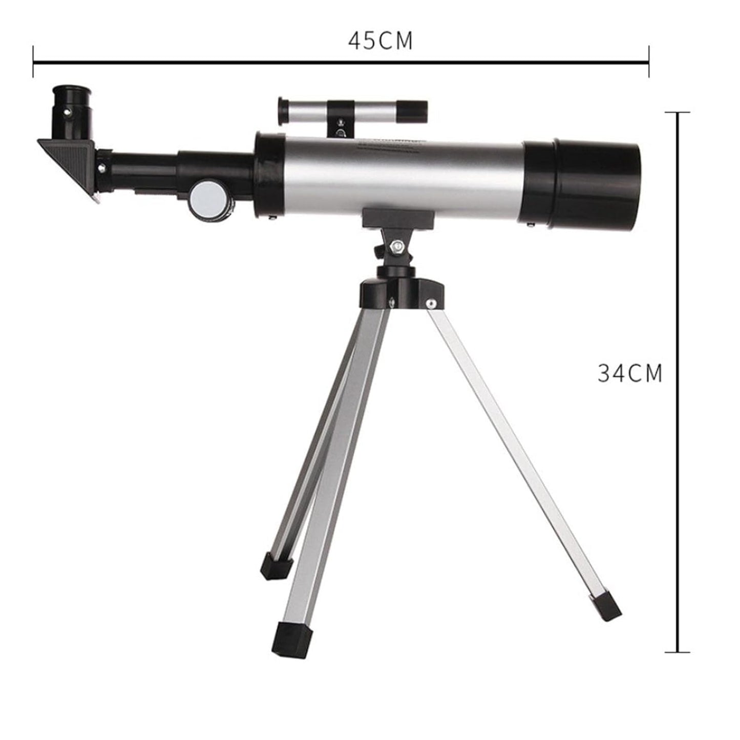 Real Instruments Astronomical Telescope Refractor Type Space Telescope Tripod Small Refracting Spotting, F36050