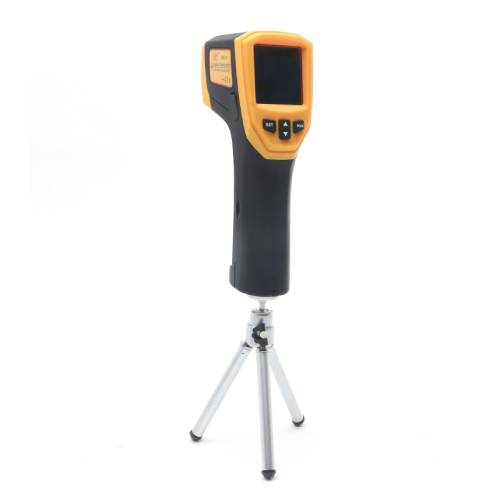HTC IRX-67 High-Precision Non-Contact Infrared Thermometer with Dual-Laser Targeting, Adjustable Emissivity, Ultra-Fast Response Time, High Distance-to-Spot Ratio, Backlit LCD Display and Digital Temperature Measurement, IRX-67