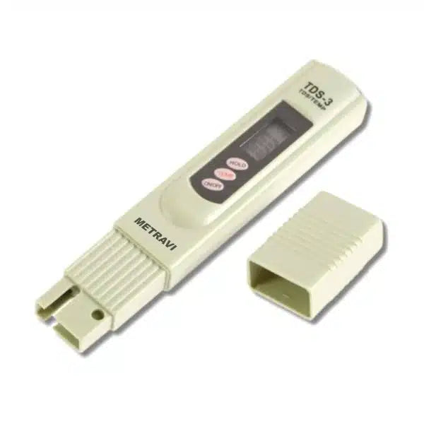 Real Instruments High-Precision Total Dissolved Solids (TDS) Meter with Wide Measurement Range, Automatic Temperature Compensation, Compact Waterproof Design & Accurate Water Quality Monitoring for Industrial, Environmental & Aquatic Applications (TDS-3)