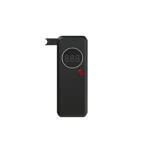 Real Instruments DZ505 Portable Digital Breath Alcohol Tester with Advanced Flat Surface Semiconductor Sensor Technology, High Sensitivity & Repeatability, LED Backlit Display, Audible and Visual Alarms for Exceeding Preset Alcohol Limits, AT-12