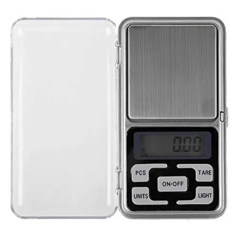 Real Instruments Digital Pocket Scale, 200g Capacity High Precision Balance of 0.01g, Mini Electronic Grams Reloading Weight, Food, Jewelry Gem, Kitchen, Micro Jewellery Weighing Gold Electronic Machine - MH-200