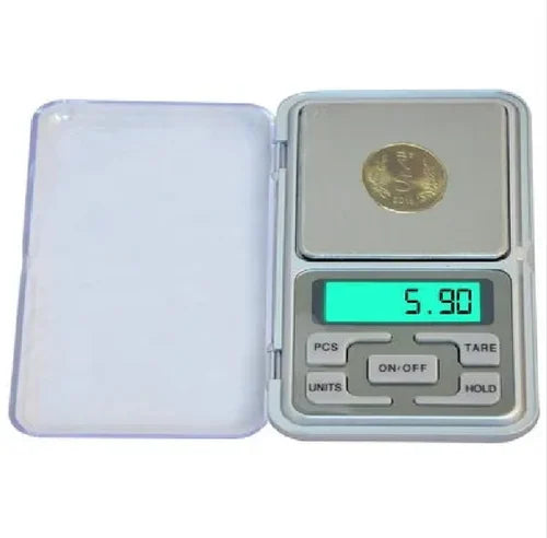 Real Instruments Digital Pocket Scale, 200g Capacity High Precision Balance of 0.01g, Mini Electronic Grams Reloading Weight, Food, Jewelry Gem, Kitchen, Micro Jewellery Weighing Gold Electronic Machine - MH-200