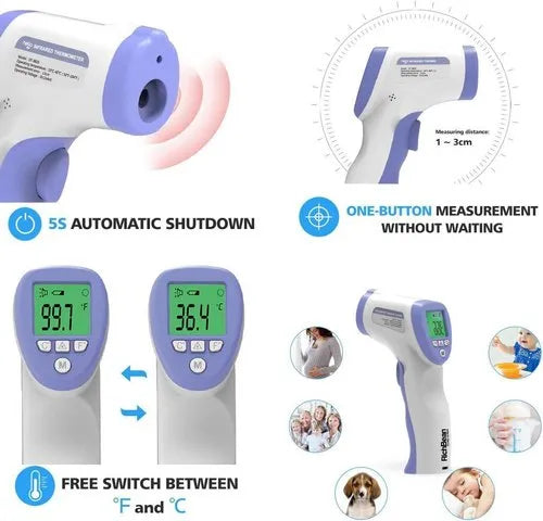 Real Instruments DT-8826 Infrared Non Contact Thermometer, FVT-01