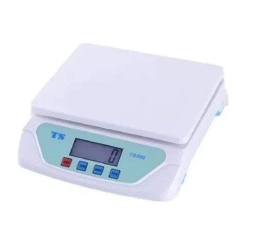 Real Instruments Multipurpose Electronic Digital Weighing Scale Weight Machine TS-500 Kitchen Weight Measuring Machine Digital Weighing Scale for Laboratories, Research Purpose - Capacity 1 Gram to 30 KG