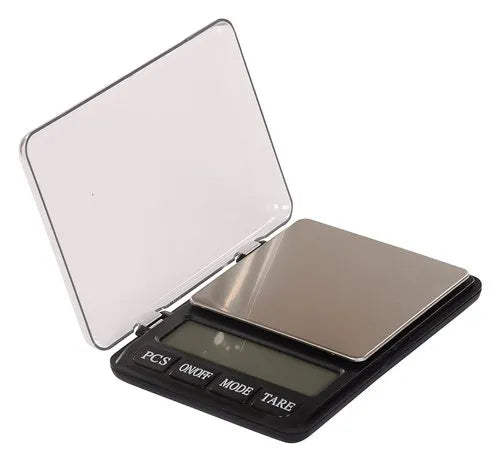 Real Instruments Jewellery Weighing Scale-600GmX10Mg (0.01G) Digital Weight Measuring Machine For Gold&Silver. Pocket Notebook Scale For Homes,Kitchens,Labs&Professional Uses. Pan Size (9CmX12Cm), MH-999