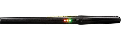 Garrett SuperWand Hand Held Metal Detector 1165800 with Adjustable Sensitivity, 7.8 kHz Frequency, 12-Inch Maximum Detection Depth, Waterproof Multi-Tone Audio Alerts for Treasure Hunting, Security & Industrial Applications