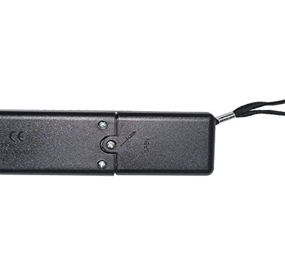 Real Instruments Metal Detector MD-300 Handheld Lightweight Security Scanner with Adjustable Sensitivity 22 kHz Operating Frequency, Audio, Visual & Vibration Alerts 9V Battery-Powered for Security, Industrial, Examination Rooms & Exploration Applications