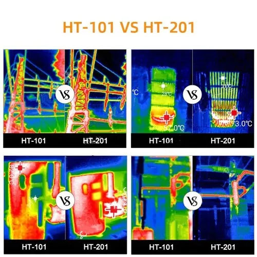 Real Instruments High Resolution 320x240 Thermal Imaging Camera HT-201 for Android Smartphones, USB Type-C - Black