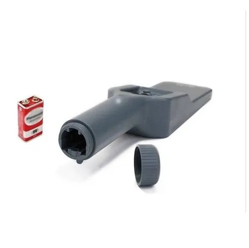 Real Instruments Metal Detector PD140 Handheld High-Sensitivity Security Scanner with Adjustable Detection Depth, 50 kHz Operating Frequency, Audio, Visual & Vibration Alerts Replaceable 9V Battery for Security, Industrial & Exploration Applications