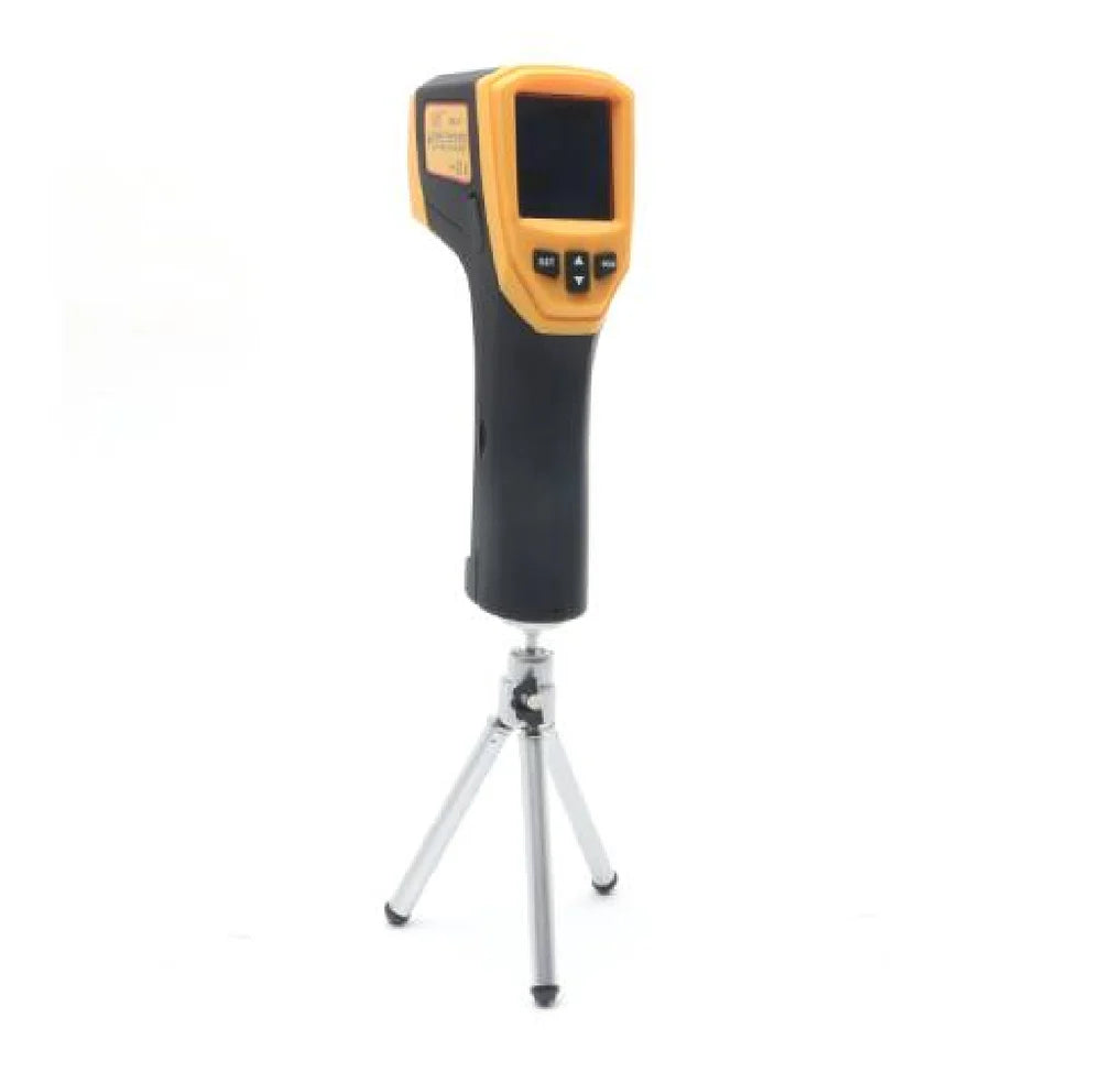 HTC IRX-67 High-Precision Non-Contact Infrared Thermometer with Dual-Laser Targeting, Adjustable Emissivity, Ultra-Fast Response Time, High Distance-to-Spot Ratio, Backlit LCD Display and Digital Temperature Measurement, IRX-67