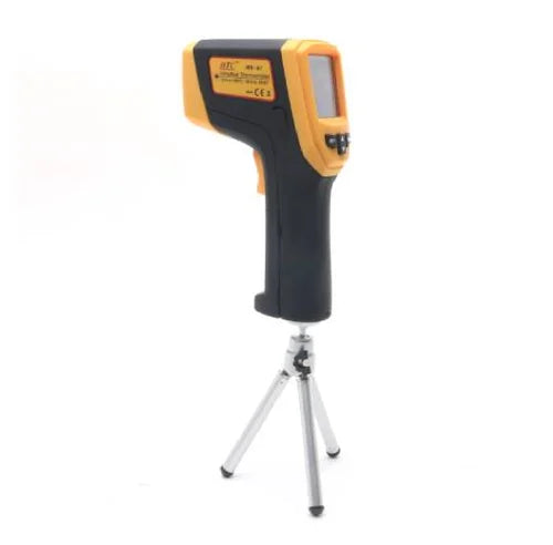 HTC IRX-67 High-Precision Non-Contact Infrared Thermometer with Dual-Laser Targeting, Adjustable Emissivity, Ultra-Fast Response Time, High Distance-to-Spot Ratio, Backlit LCD Display and Digital Temperature Measurement, IRX-67