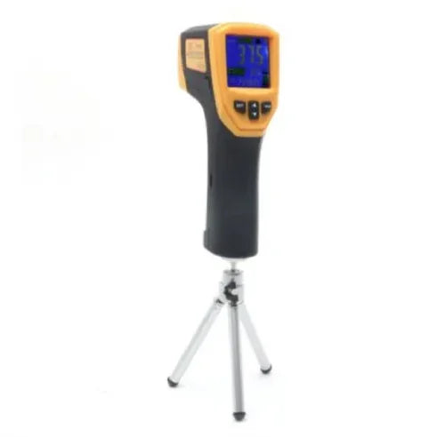 HTC IRX-69 Non-Contact Infrared Thermometer with Dual-Laser Targeting, Temperature Range -50 to 2280°C, Adjustable Emissivity, Ultra-Fast Response Time, High Distance-to-Spot Ratio, LCD Display for Industrial, HVAC & Laboratory, IRX-69