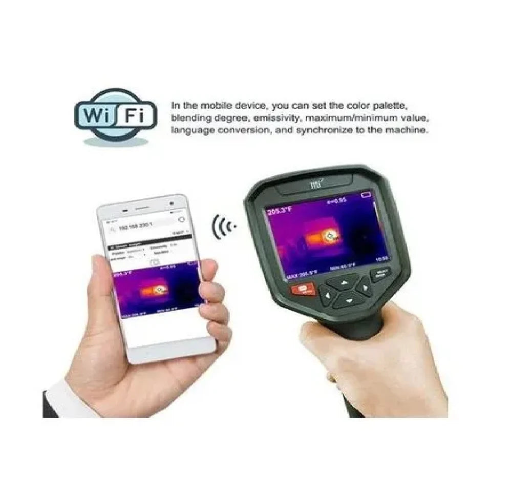 Real Instruments HT-H8 Resolution 640x480 Infrared Handheld Thermal Imager Wireless Thermal Camera