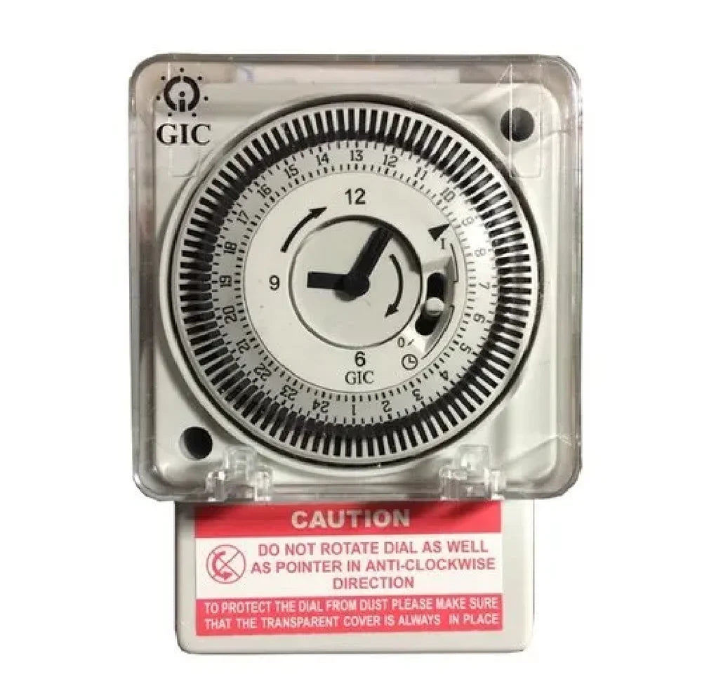 Real Instruments FM/1 QT Quartz Analog Manual Timer Switch GIC J648B FM1 AC 240V Daily Dial Programmable Electronic Timer Switch