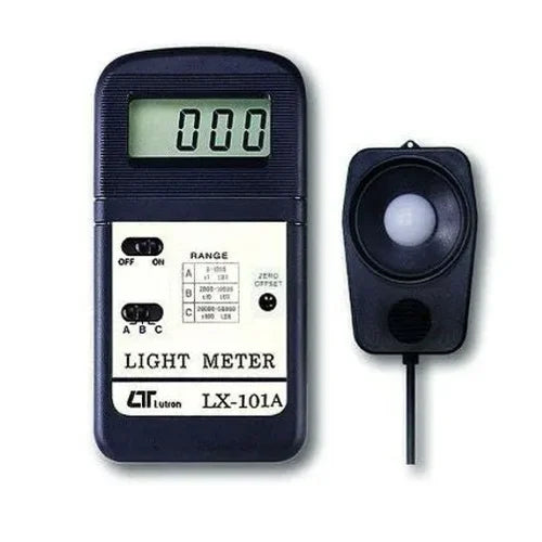 Lutron Digital Lux Meter Model LX-101A for Precise Illuminance Measurement with a Wide Range of 0 to 50,000 Lux, High Accuracy, Data Hold Function, Auto Power-Off for Use in Lighting Design, Quality Control & Environmental Monitoring