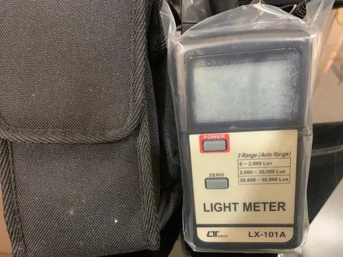 Lutron Digital Lux Meter Model LX-101A for Precise Illuminance Measurement with a Wide Range of 0 to 50,000 Lux, High Accuracy, Data Hold Function, Auto Power-Off for Use in Lighting Design, Quality Control & Environmental Monitoring