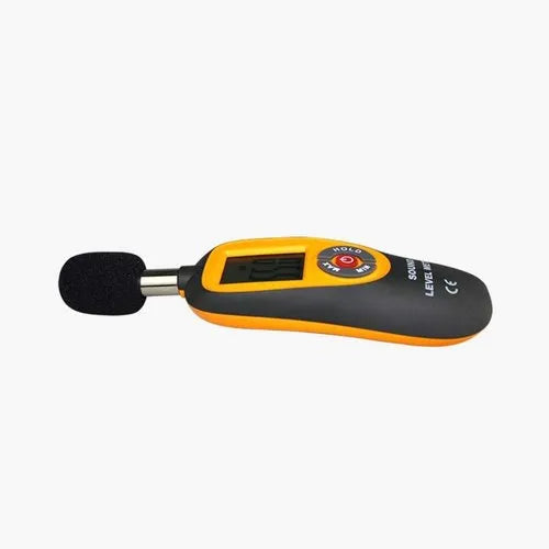 Real Instruments HT-90A Digital Sound Level Meter 30 dB to 130 dB Range, A-Weighting & C-Weighting, Fast/Slow Response Modes, LCD Display with Backlight, Data Hold Function, Auto Power Off for Industrial, Environmental & Construction Noise Monitoring