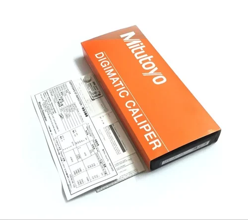 Mitutoyo 500-196-20 Digital Vernier Caliper 150mm/6 inch with LCD Display, Stainless Steel Construction, Dual Metric & Imperial Measurement System for Accurate Internal, External, Depth & Step Measurements, Advanced Absolute Scale, VC-09