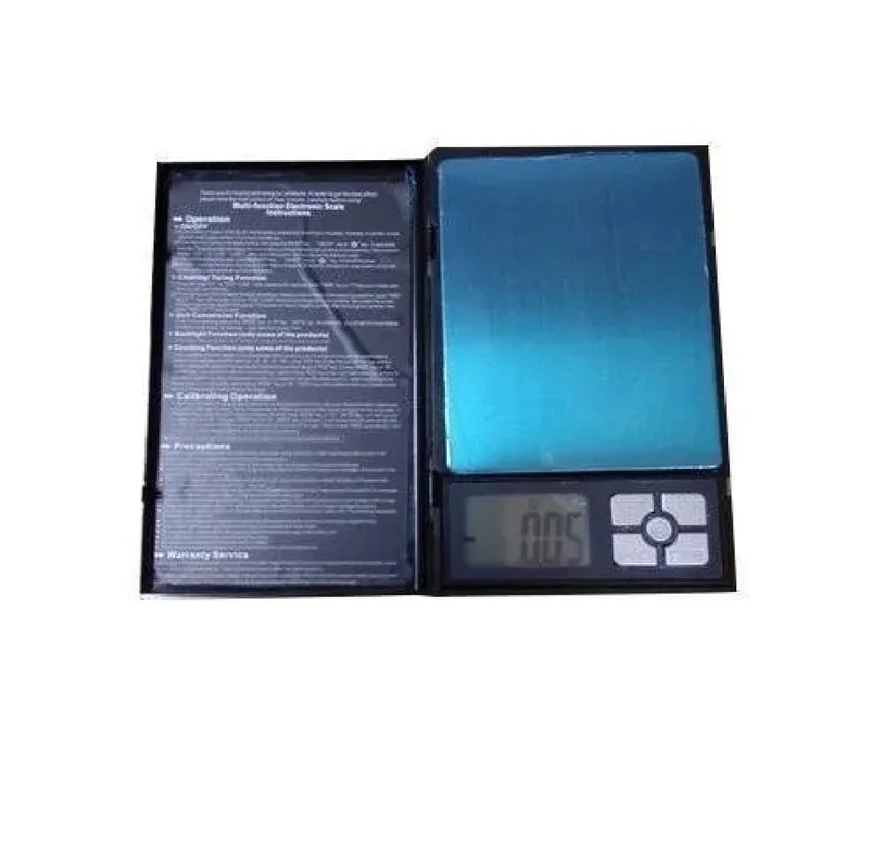 Real Instruments Digital Notebook Pocket Scale 0.01 Gm - 500 Gm Gold and Silver Jewellery, Chemical & Medicine Weighing Scale and for Home and Professionals, A102