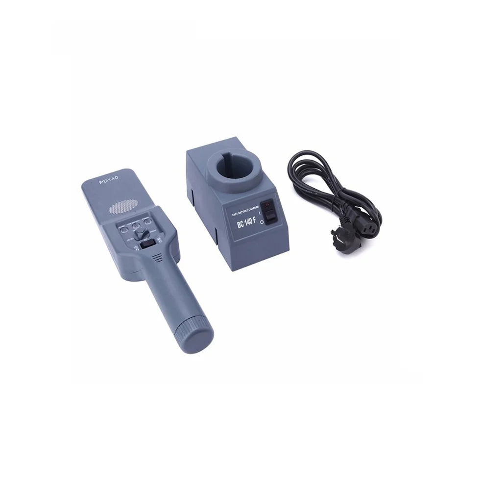 Real Instruments Metal Detector PD140VR Handheld Security Scanner with High Sensitivity, Adjustable Detection Depth, Multi-Alert Modes & LED Indicators Water-Resistant ABS Plastic Housing for Professional Security & Industrial Applications