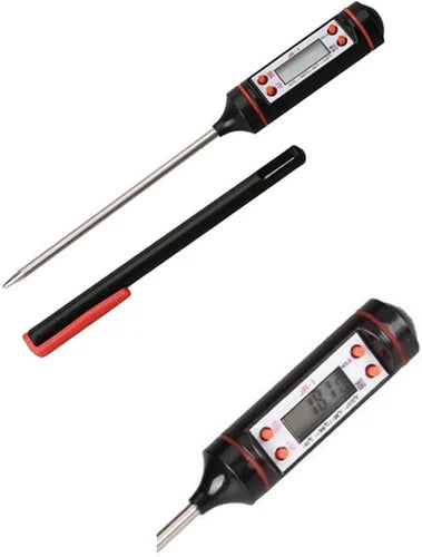 Real Instruments JR-1 High Precision Pen-Type Digital Thermometer with Wide Temperature Range, Stainless Steel Probe, and User-Friendly Design for Cooking, Laboratory, and Industrial Applications