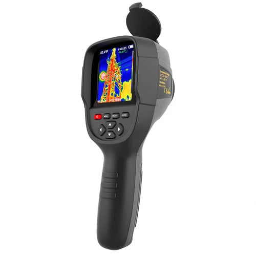 Real Instruments 256X192 Higher IR Resolution HT-18+ Handheld Thermal Camera from HTI - Newest Update, IR Resolution Improved to 256x192 with 25 HZ, 300,000 Pixels, Easy to Read 3.2" Color Display