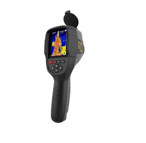 Real Instruments 256X192 Higher IR Resolution HT-18+ Handheld Thermal Camera from HTI - Newest Update, IR Resolution Improved to 256x192 with 25 HZ, 300,000 Pixels, Easy to Read 3.2" Color Display