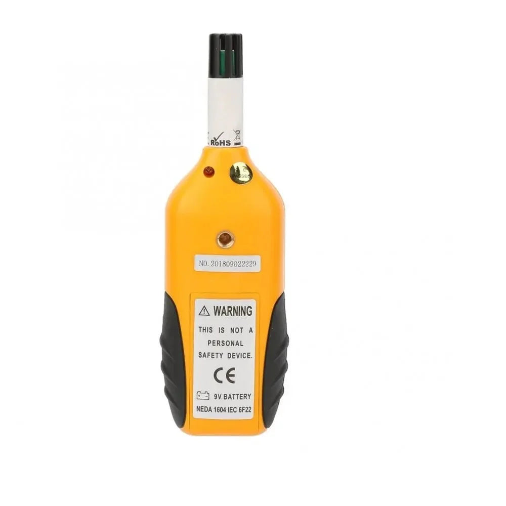 Real Instruments Digital Psychrometer Handheld Temperature And Humidity HT-86 Thermo-hygrometer, LCD Display & Backlight With Dew Point Wet Bulb For Indoor Outdoor Min/Max Data Hold