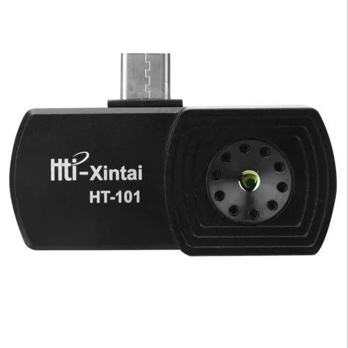 Real Instruments HT-101 Thermal Camera, Type-C Micro USB Mini Infrared Imager Hti Thermal Camera for Mobile Phone, Air Conditioning and Building Temperature Testing