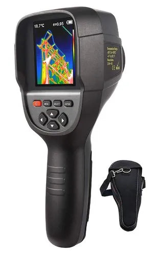 Real Instruments New Higher Resolution 320 x 240 IR Infrared Thermal Imaging Camera. Model HT-19 with Improved 300,000 Pixels, Sharp 3.2" Color Display Screen