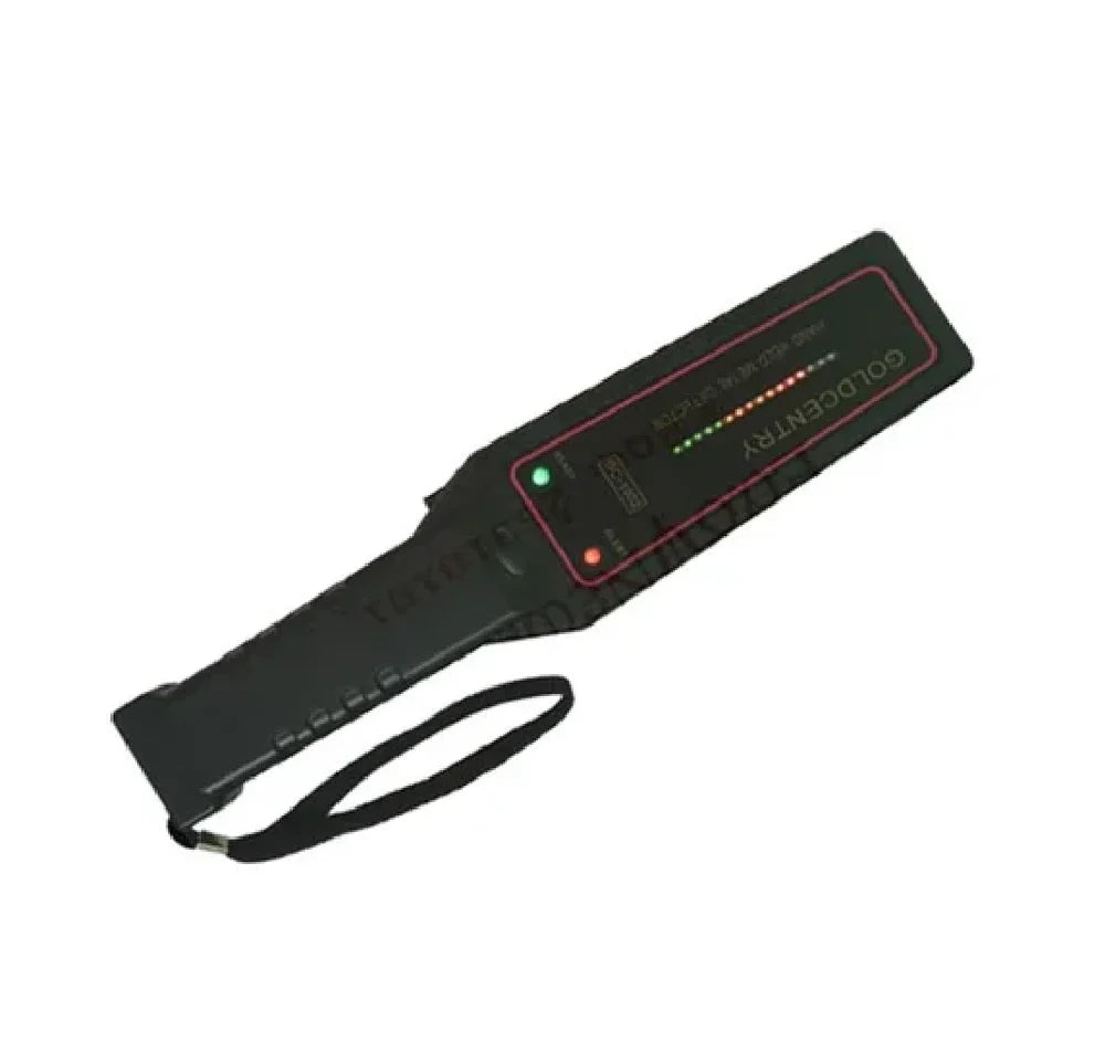 Real Instruments Metal Detector GC-1002 with Adjustable Sensitivity, 22 kHz High-Frequency Operation, 6-Inch Maximum Detection Depth, Audio and Visual Alerts, Lightweight Portable Design for Security, Treasure Hunting, and Industrial Applications