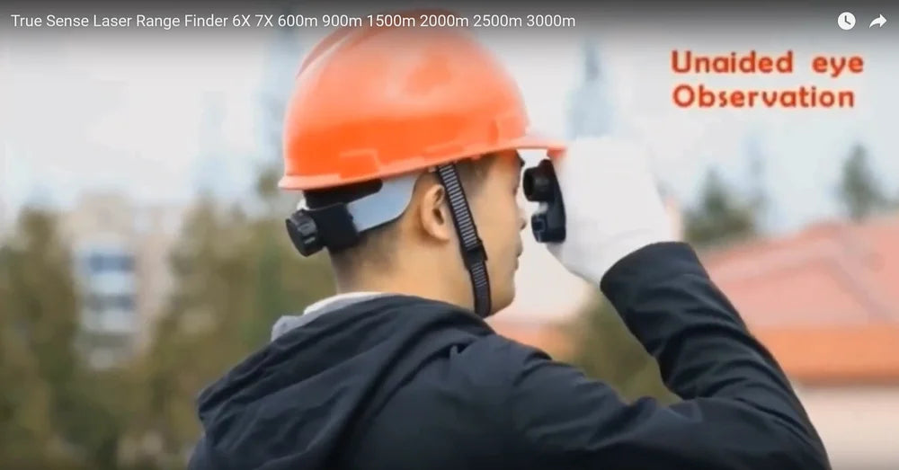Real Instruments Laser Range Finder 1500 Meters RFA-1500 High-Performance Laser Range Finder with Precision Distance Measurement, Multi-Mode Functionality, and Compact Design for Outdoor, Hunting, Surveying, and Construction Applications