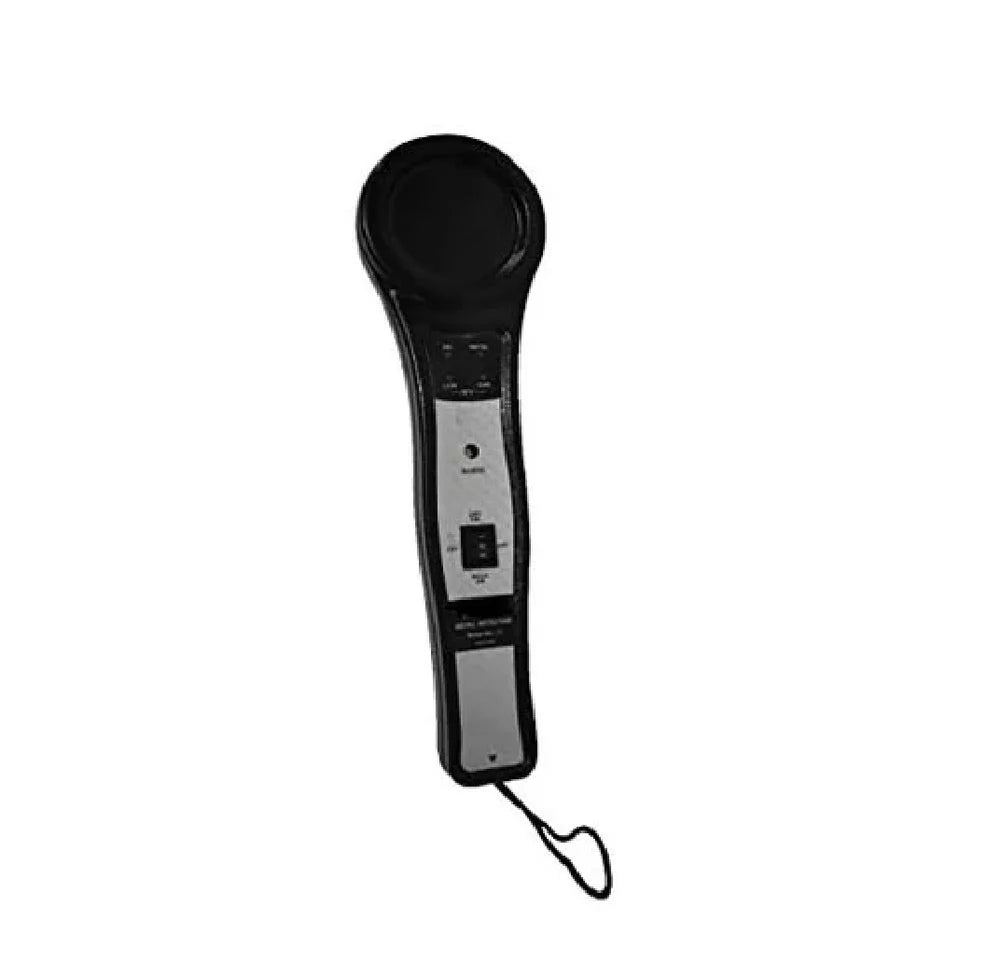 Real Instruments Metal Detector MD-03 Handheld High-Sensitivity Security Scanner with Adjustable Sensitivity 20 kHz Operating Frequency, Audio & Visual Alerts LED Battery Indicator Replaceable 9V Battery for Security, Industrial & Exploration Applications