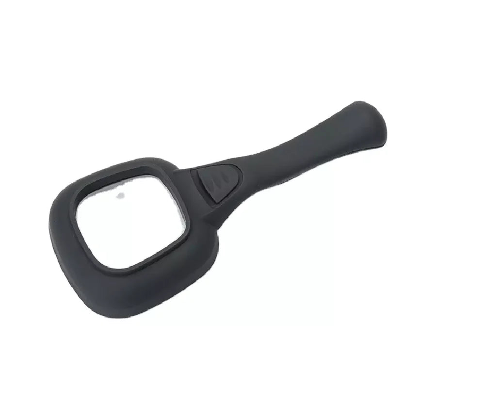 Real Instruments Magnifying Glass 3X with 6X Inset Lens, 6 LED Illumination, Large 100mm Optical-Grade Acrylic Lens, Ergonomic Non-Slip Handle, Anti-Scratch Coating, and Lightweight Portable Design for Reading, Inspection, and Precision Tasks – TH-600558H
