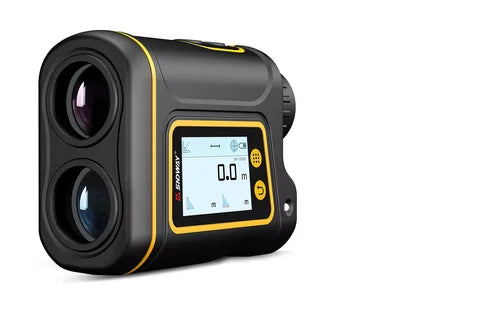Real Instruments SNDWAY SW-1500B High-Precision Laser Range Finder with Advanced Distance Measurement, Touch Screen Digital Golf Laser Rangefinder 1500m, Multi-Mode Functionality, and Large LCD Display for Outdoor, Sports, and Construction Applications
